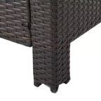 GDFStudio Vincent Outdoor Wicker Club Chairs with Cushions (Set of 2)