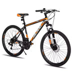 HILAND 26 Mountain Bike per Uomo Donna, Ruota a 3/6/Multi-Raggi, 18 Velocità