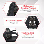 BestMassage Sedia da Gaming Sedia da Ufficio con Supporto Lombare Altezza Regolabile Sedia Direzionale in Pelle PU per Donne Uomini Adulti