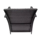 GDFStudio Raina, sedie a sdraio in vimini per esterni con cuscino (set da 2)