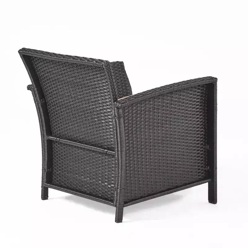 GDFStudio Raina, sedie a sdraio in vimini per esterni con cuscino (set da 2)