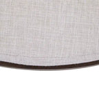 Christopher Knight Home Crestholm Pouf Rotondo Moderno Imbottito con Gambe in Ferro