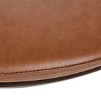Christopher Knight Home Crestholm Pouf Rotondo Moderno Imbottito con Gambe in Ferro