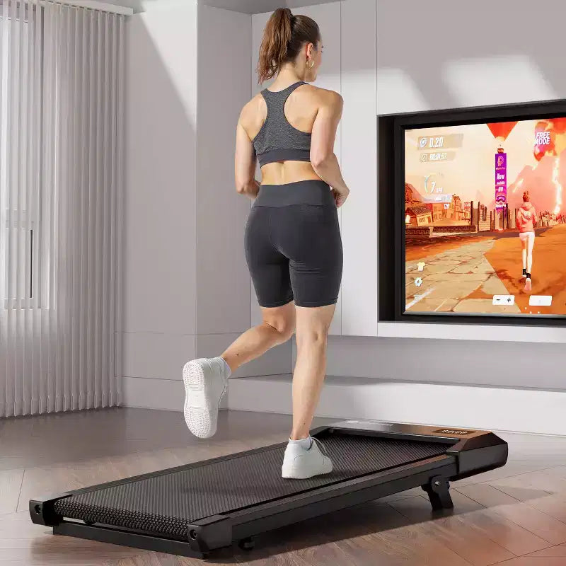 Tapis Roulant Compatto da Passeggio DeerRun Q2 Urban Plus con Inclinazione del 7% per Casa e Ufficio, Motore Silenzioso