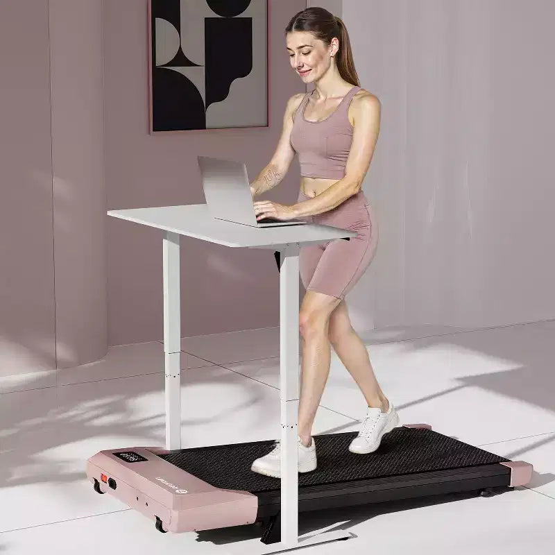 Tapis Roulant Compatto da Passeggio DeerRun Q2 Urban Plus con Inclinazione del 7% per Casa e Ufficio, Motore Silenzioso