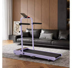 Tapis roulant cardio DeerRun A6 Plus per tutti i giorni con inclinazione del 5%, velocità regolabile fino a 12 km/h, 136 kg
