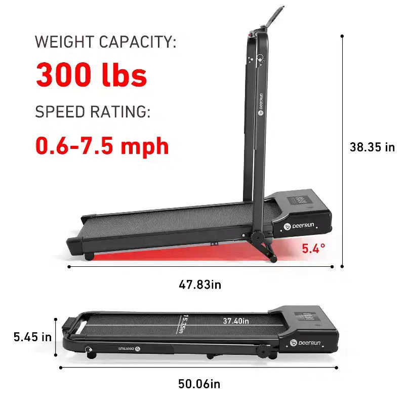 Tapis Roulant Intelligente Pieghevole DeerRun A5 Edizione Limitata Ragnatela Viola | Il Regalo Perfetto per la Salute della Famiglia