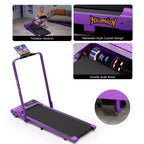 Tapis Roulant Intelligente Pieghevole DeerRun A5 Edizione Limitata Ragnatela Viola | Il Regalo Perfetto per la Salute della Famiglia