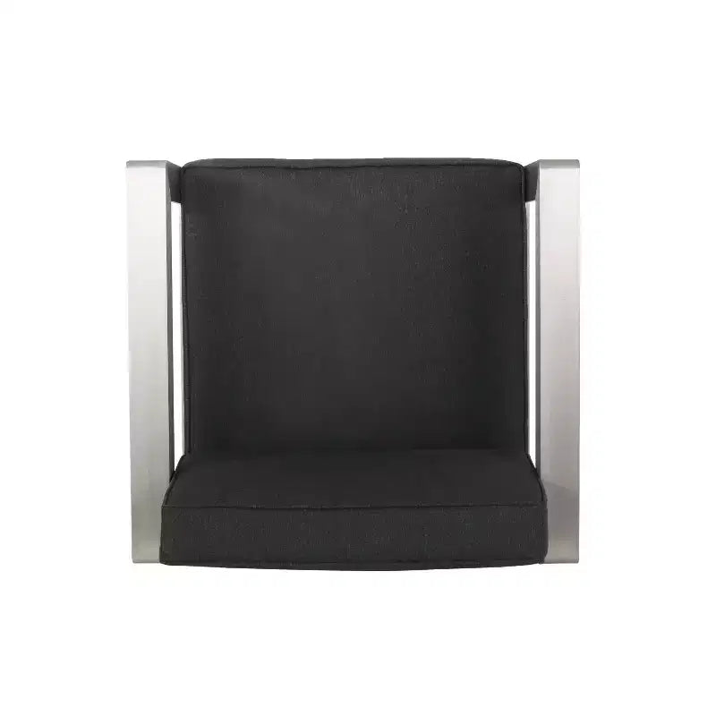 Christopher Knight Home Aviara Modern Outdoor Aluminum Club Chair with Cushions