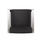 Christopher Knight Home Aviara Modern Outdoor Aluminum Club Chair with Cushions
