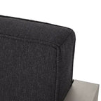 Christopher Knight Home Aviara Modern Outdoor Aluminum Club Chair with Cushions
