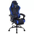 FDW Gaming Chair Racing Desk Chair with Footrest Lumbar Support Headrest Armrest Task Rolling Swivel Adjustable PC Gamer Chair