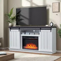 EROMMY 63 Tv Stand For Tvs Up To 80 With Open Storage Shelves And Cabinets