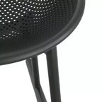 Sedia a dondolo GDFStudio Edmont da esterno in plastica di polipropilene con timpano