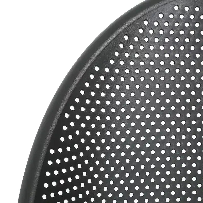 Sedia a dondolo GDFStudio Edmont da esterno in plastica di polipropilene con timpano