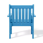 WestinTrends Outdoor Patio HDPE Adirondack Dining Arm Chairs (Set of 4)