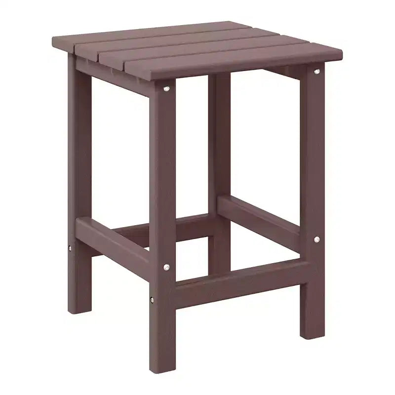 WestinTrends 3-Piece Adirondack Chair with Cup Holder and Folding Ottoman and Table Set