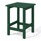 WestinTrends 3-Piece Adirondack Chair with Cup Holder and Folding Ottoman and Table Set