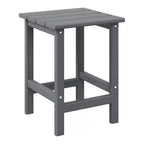 WestinTrends 3-Piece Adirondack Chair with Cup Holder and Folding Ottoman and Table Set