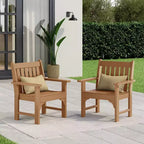 WestinTrends Sedie da pranzo Adirondack per esterni in HDPE (set da 2)