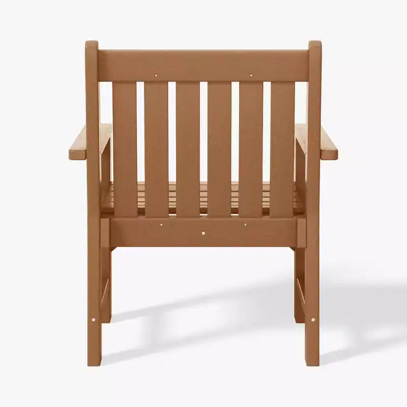 WestinTrends Sedie da pranzo Adirondack per esterni in HDPE (set da 2)