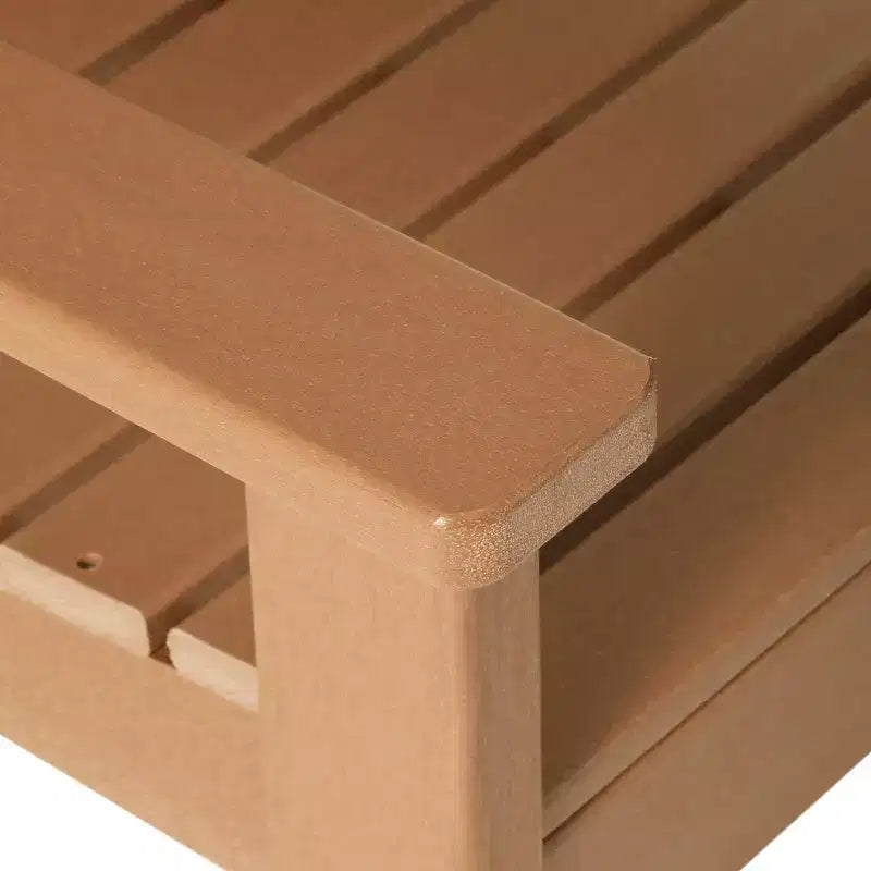 WestinTrends Sedie da pranzo Adirondack per esterni in HDPE (set da 2)