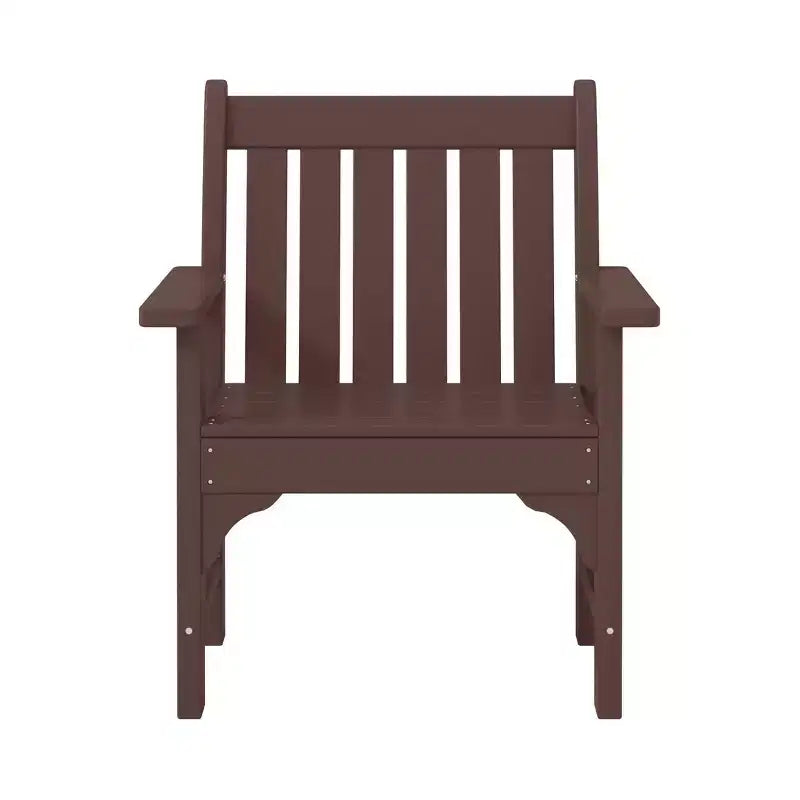 WestinTrends Sedie da pranzo Adirondack per esterni in HDPE (set da 2)