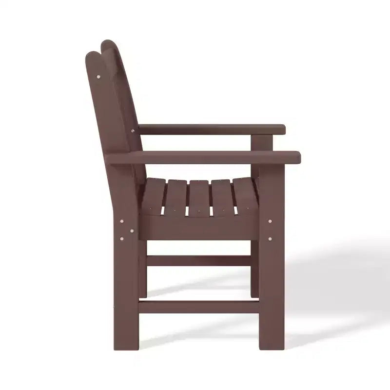 WestinTrends Sedie da pranzo Adirondack per esterni in HDPE (set da 2)