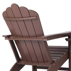 WestinTrends Highland Outdoor Patio HDPE Adirondack Chair With Cup Holder