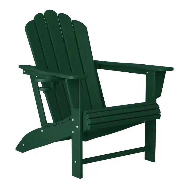 Sedia Adirondack per esterni WestinTrends Highland in HDPE con portabicchieri