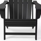 WestinTrends Highland - Sedie Adirondack da Esterno in HDPE con Portabicchieri (Set da 2)