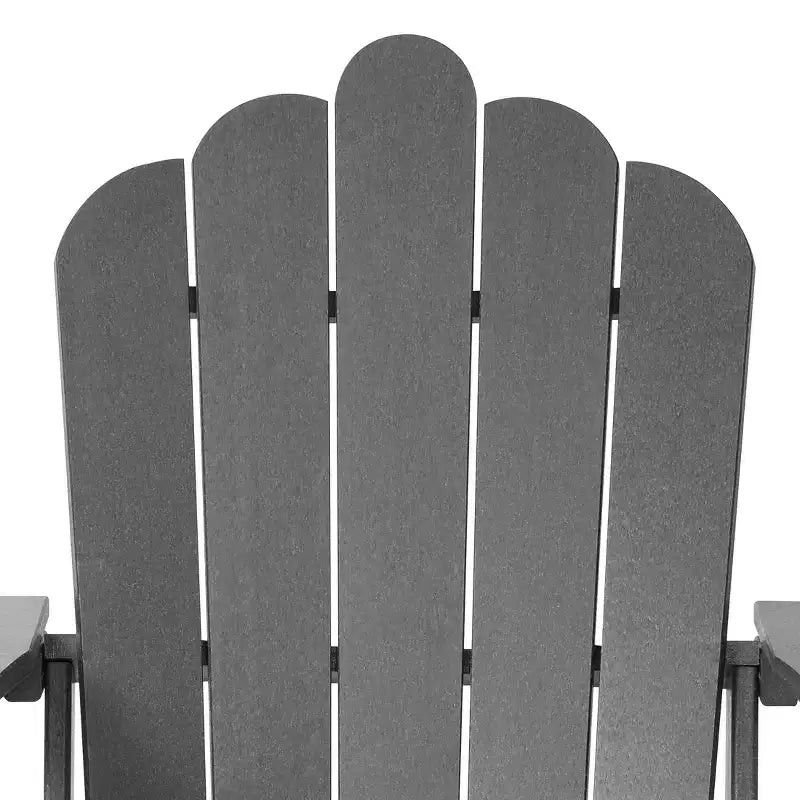 WestinTrends Highland - Sedie Adirondack da Esterno in HDPE con Portabicchieri (Set da 2)