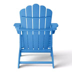 WestinTrends Sedie Adirondack da Esterno in HDPE Highland con Portabicchieri (Set da 8)