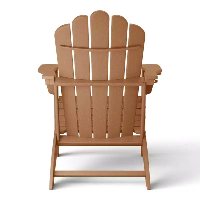 WestinTrends Sedie Adirondack da Esterno in HDPE Highland con Portabicchieri (Set da 8)