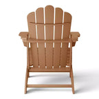 WestinTrends Sedie Adirondack da Esterno in HDPE Highland con Portabicchieri (Set da 8)