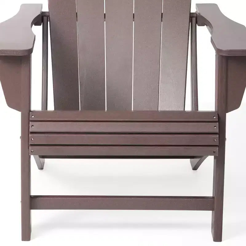 WestinTrends Sedie Adirondack da Esterno in HDPE Highland con Portabicchieri (Set da 8)