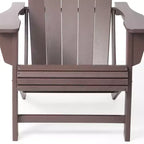 WestinTrends Sedie Adirondack da Esterno in HDPE Highland con Portabicchieri (Set da 8)