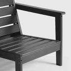 WestinTrends Avalon Divano sezionale a due posti per esterni in HDPE