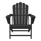 WestinTrends Highland 5-Piece Adirondack Chair with Folding Ottoman and Table Set
