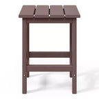 WestinTrends Highland 4-Piece Adirondack Chairs with Cup Holders and Table Set