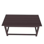 WestinTrends Highland Set di 3 Sedie Adirondack con Portabicchieri e Tavolino da Caffè