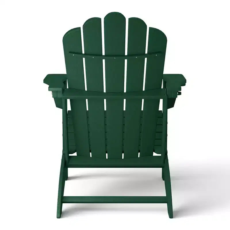 WestinTrends Highland Set di 3 Sedie Adirondack con Portabicchieri e Tavolino da Caffè