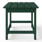WestinTrends Highland Set di 3 Sedie Adirondack con Portabicchieri e Tavolino da Caffè