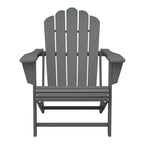WestinTrends Highland Set da 12 Pezzi Tavolo da Conversazione per Esterni in HDPE e Sedie Adirondack