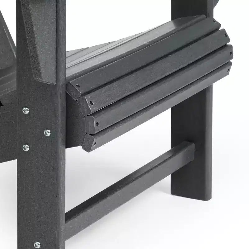 WestinTrends Highland Set da 12 Pezzi Tavolo da Conversazione per Esterni in HDPE e Sedie Adirondack