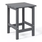 WestinTrends Highland Set da 12 Pezzi Tavolo da Conversazione per Esterni in HDPE e Sedie Adirondack