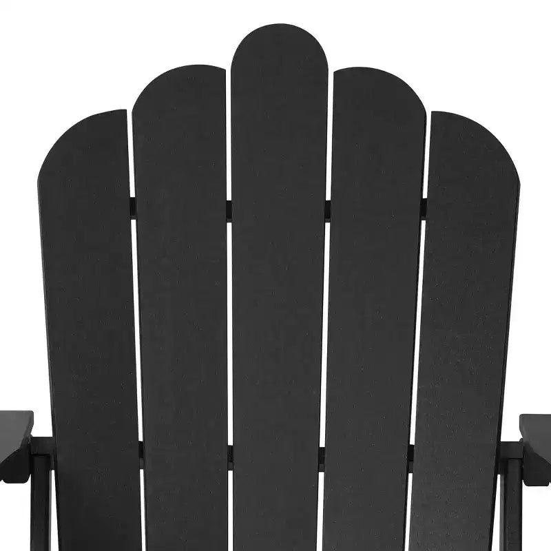 WestinTrends Highland Set da 12 Pezzi Tavolo da Conversazione per Esterni in HDPE e Sedie Adirondack