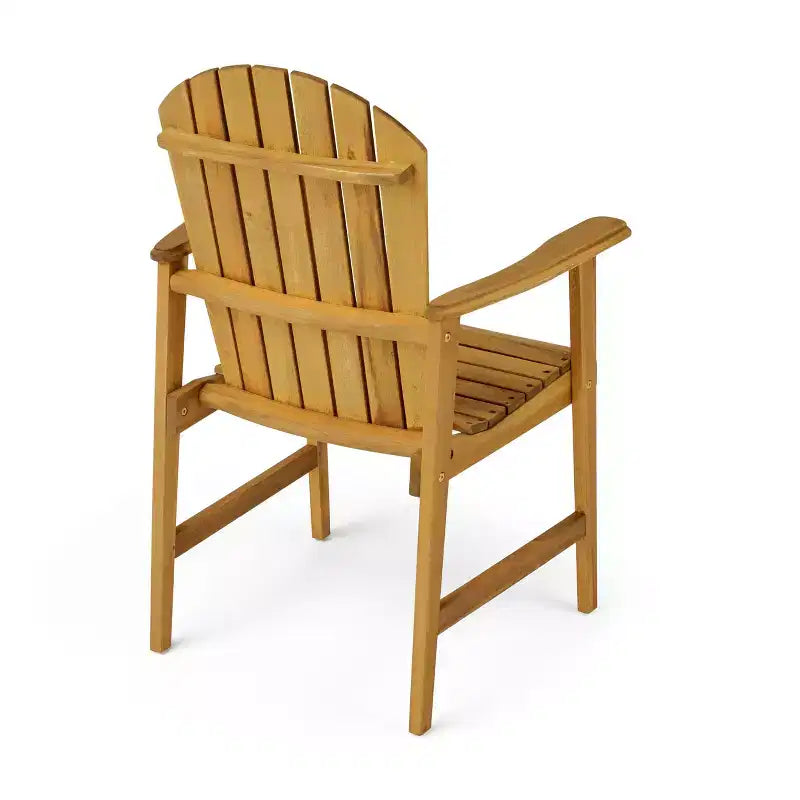 Christopher Knight Home Malibu Outdoor Acacia Wood Adirondack Dining Chairs (Set of 2)