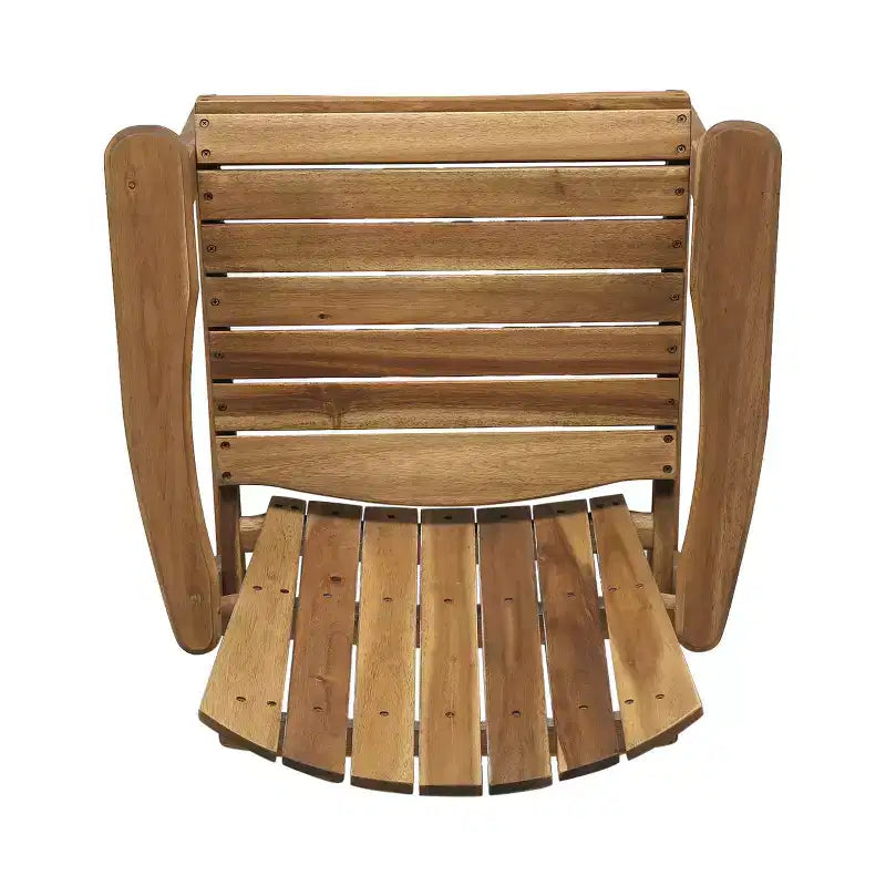 Christopher Knight Home Malibu Outdoor Acacia Wood Adirondack Dining Chairs (Set of 2)