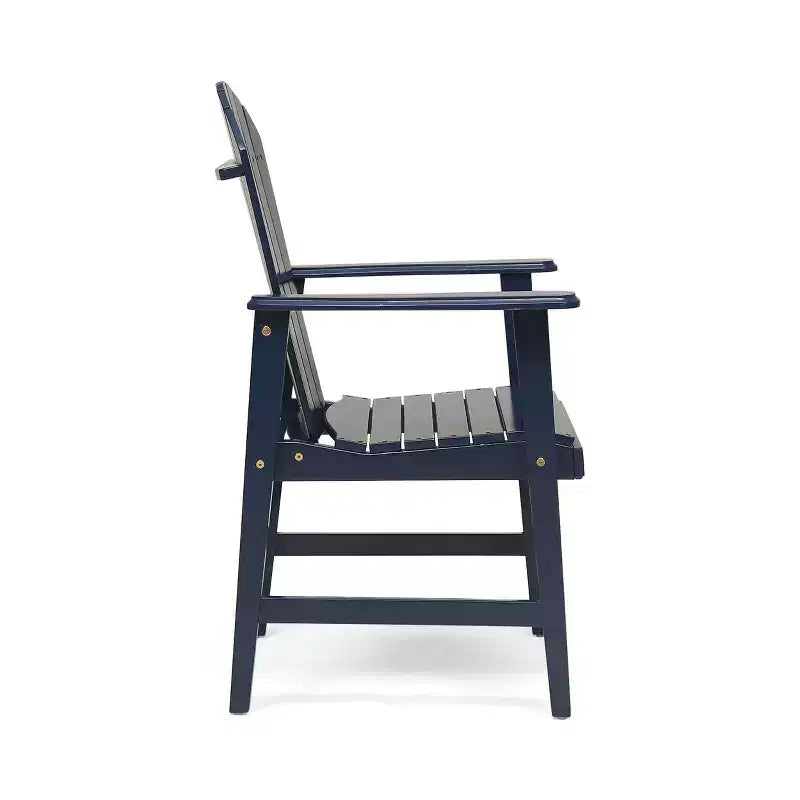 Christopher Knight Home Malibu Outdoor Acacia Wood Adirondack Dining Chairs (Set of 2)